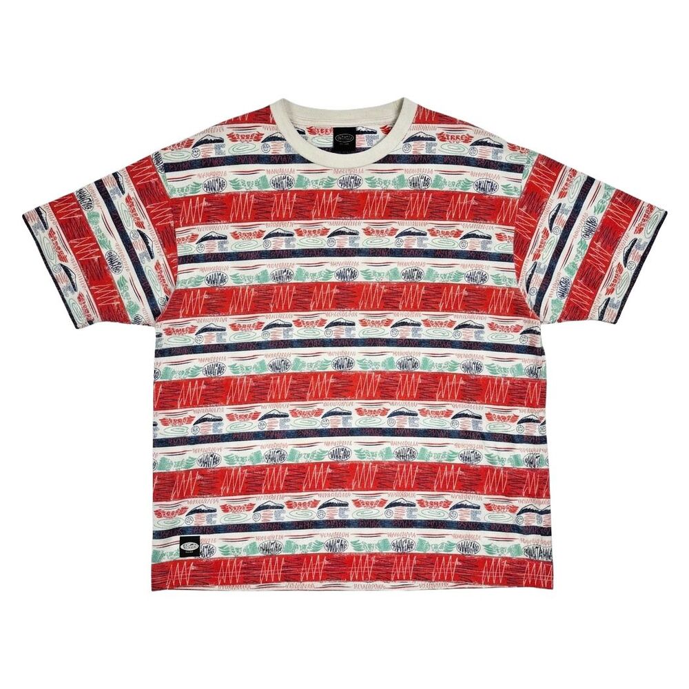 Manastash TShirt All Over Print Hiking Outdoor Graphic 90s Style Streetwear - XL